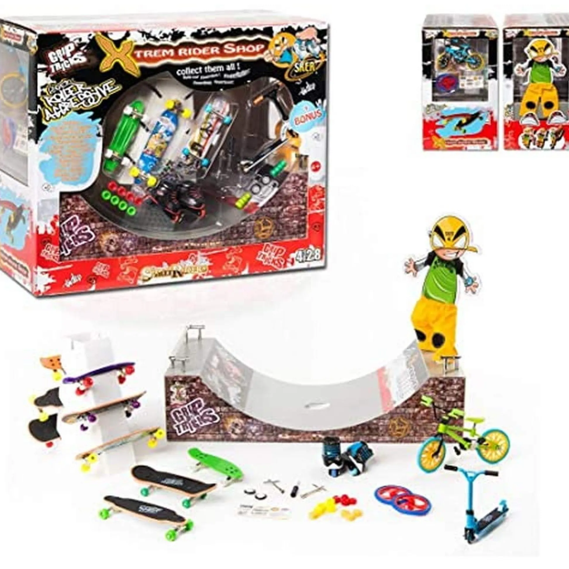 The Distribution Solutions Grips & Tricks X-Trem Rider Shop - Ultimate Indoor Skate Park* Playsets & Vehicles