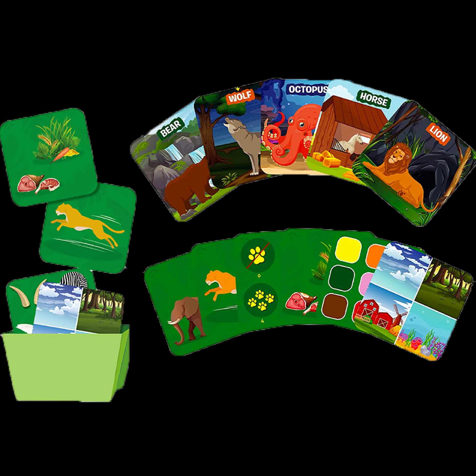 Skillmatics Guess in 10 Junior Animal World Educational Card Game* Card Games|Social & Emotional Skills
