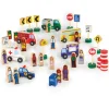Educators Resource Guidecraft 36-Piece Community & Roadway Essentials Set - Interactive Play* Preschool Vehicles|Social & Emotional Skills