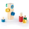 Educators Resource Guidecraft Screw Block™ - Colorful Fine Motor Skill Enhancer - 8 Pieces* Preschool Education Toys & Activities