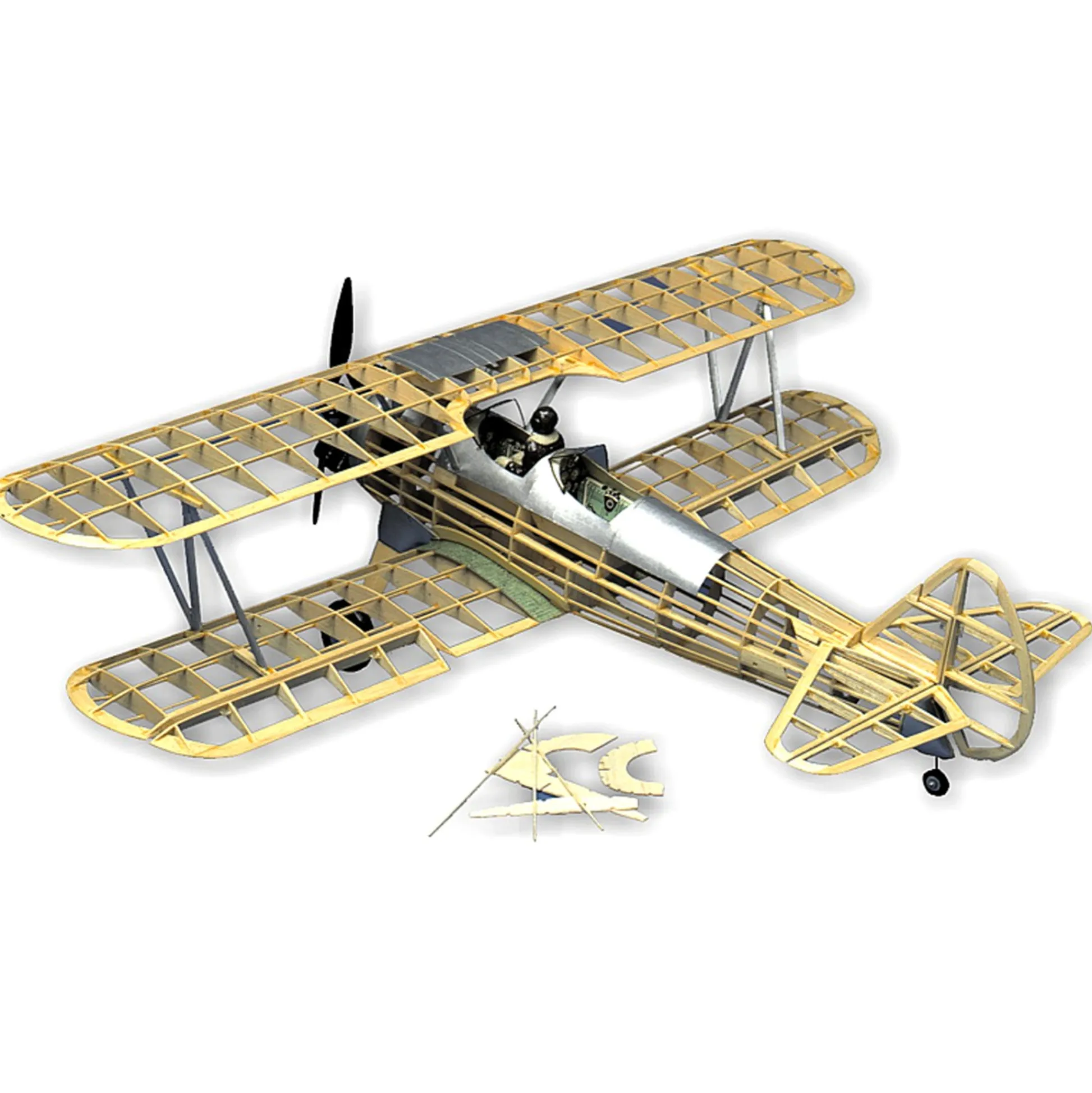 Flat River Group Guillow's Stearman PT-17 1/16 Scale Model Kit with 28" Wingspan* Model Kits
