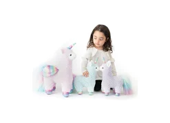 Macy's - Supplier Gund Cotton Candy 11 inch Llamacorn Plush Toy - Pastel Turquoise* Stuffed Animals|Stuffed Animals & Plush Toys