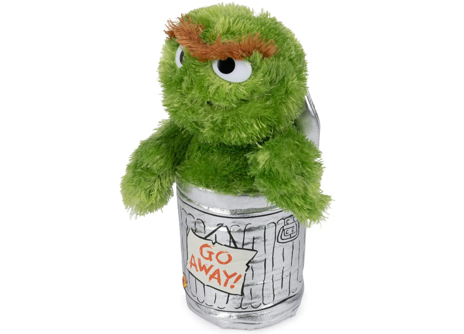 Macy's - Supplier GUND Sesame Street 10 inch Oscar the Grouch Plush with Slimey* Preschool Pals|Social & Emotional Skills