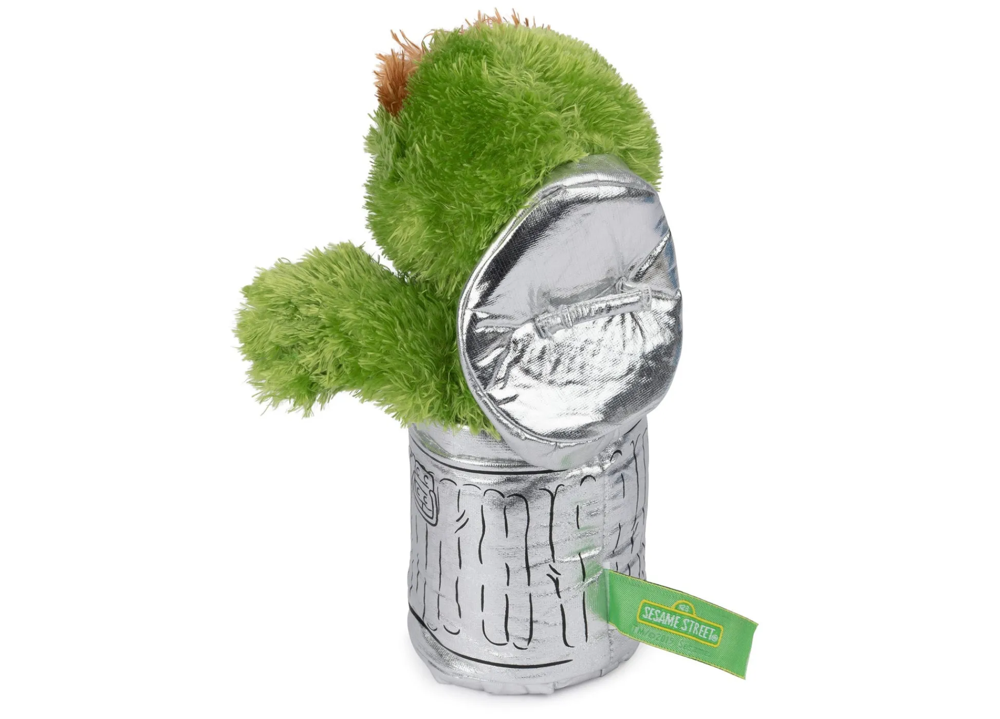 Macy's - Supplier GUND Sesame Street 10 inch Oscar the Grouch Plush with Slimey* Preschool Pals|Social & Emotional Skills