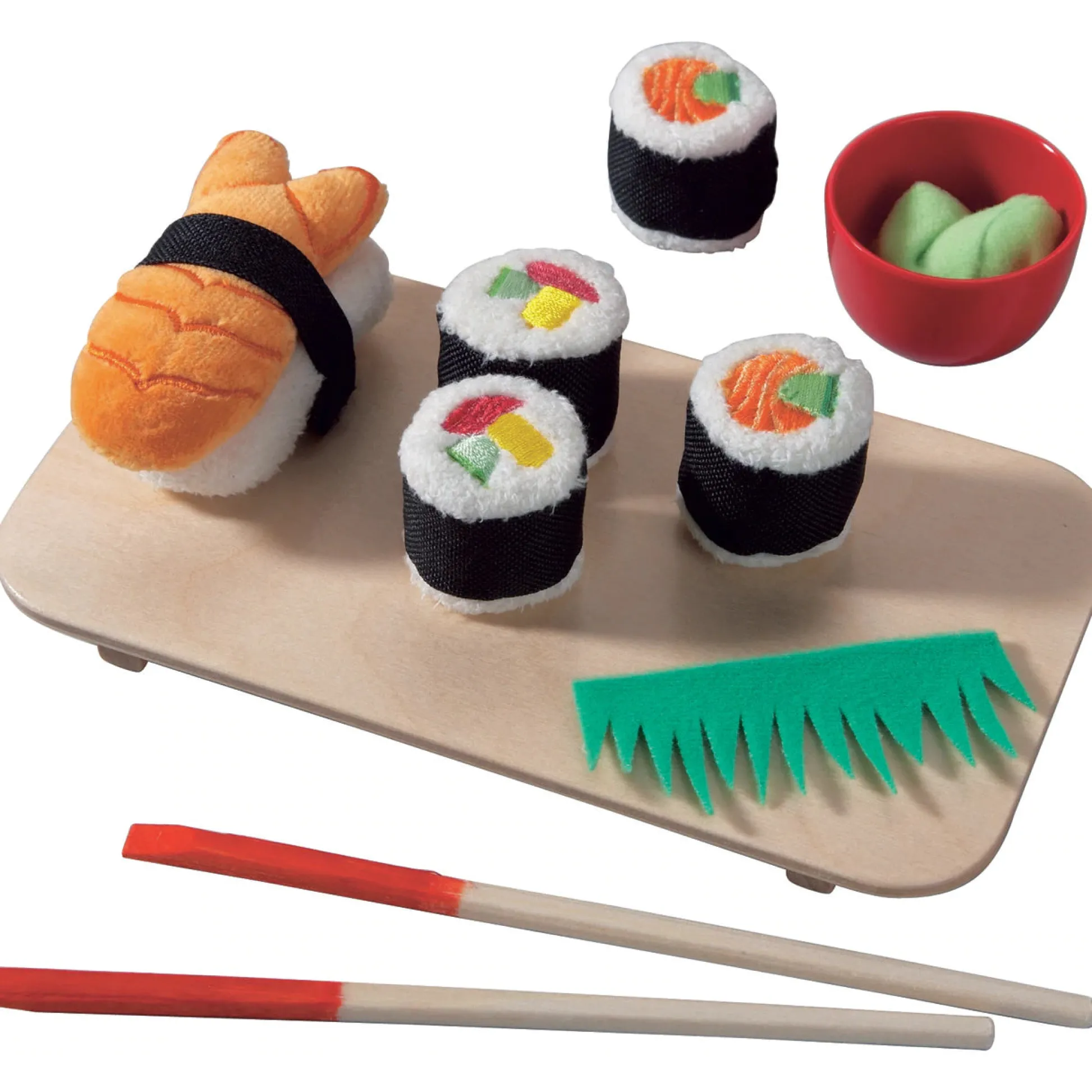 HABA USA HABA Biofino Sushi Set - Soft Play Food for Kids* Kitchens & Play Food|Dress Up