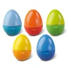 HABA USA HABA Colorful Wooden Musical Eggs Set, 5-Piece* Developmental Toys