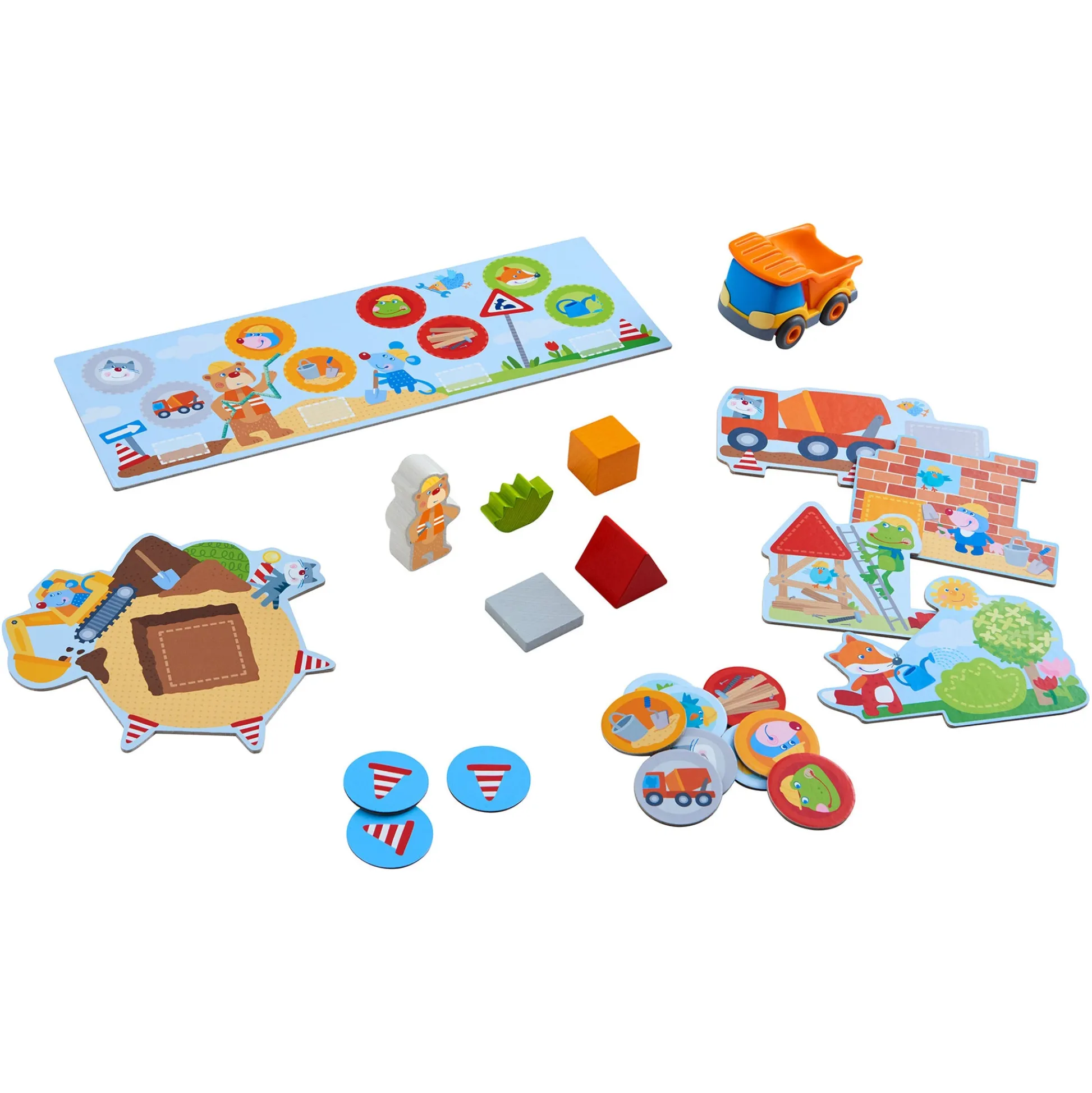 HABA USA HABA My Very First Games - Building Site - Cooperative Memory Game* Preschool Education Toys & Activities