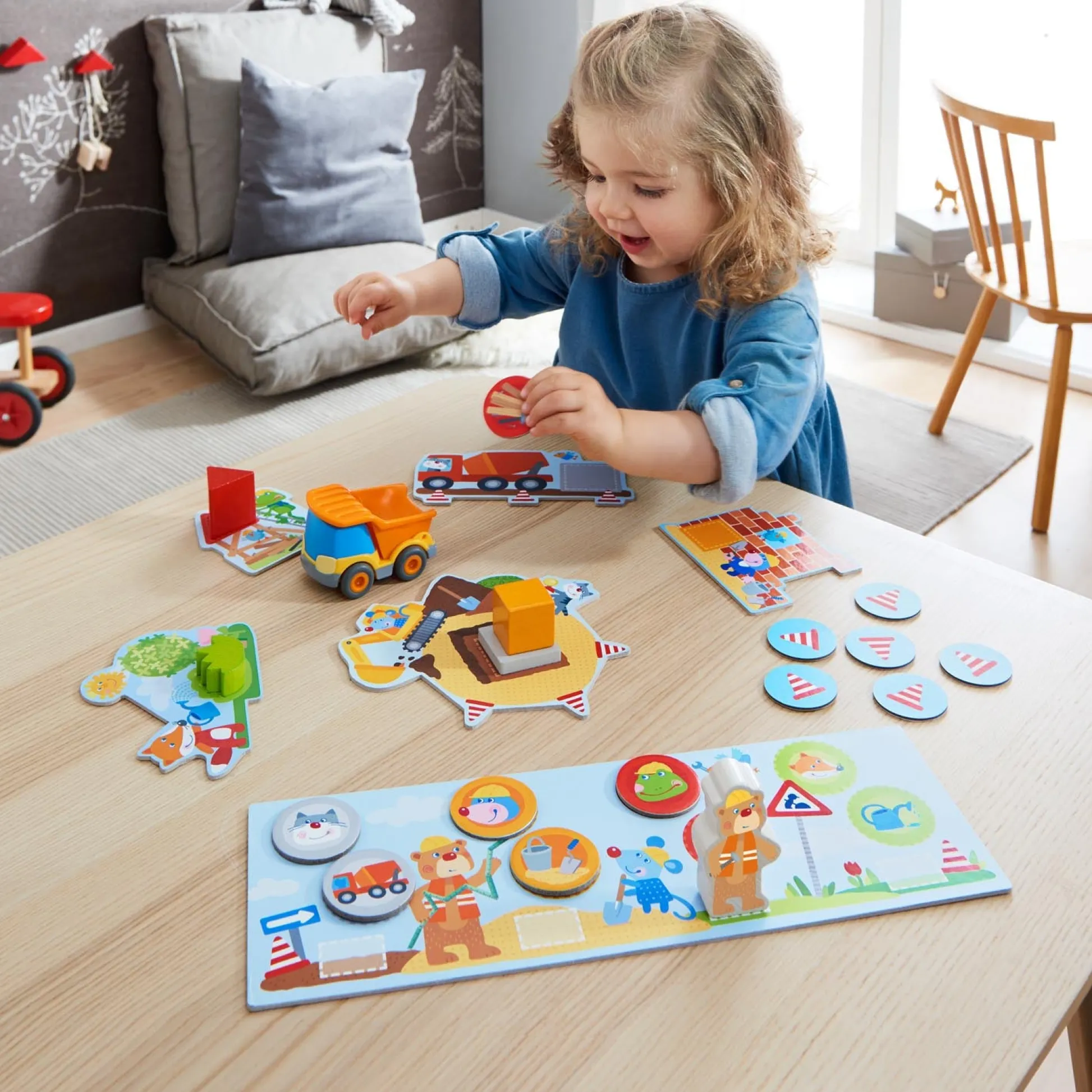 HABA USA HABA My Very First Games - Building Site - Cooperative Memory Game* Preschool Education Toys & Activities
