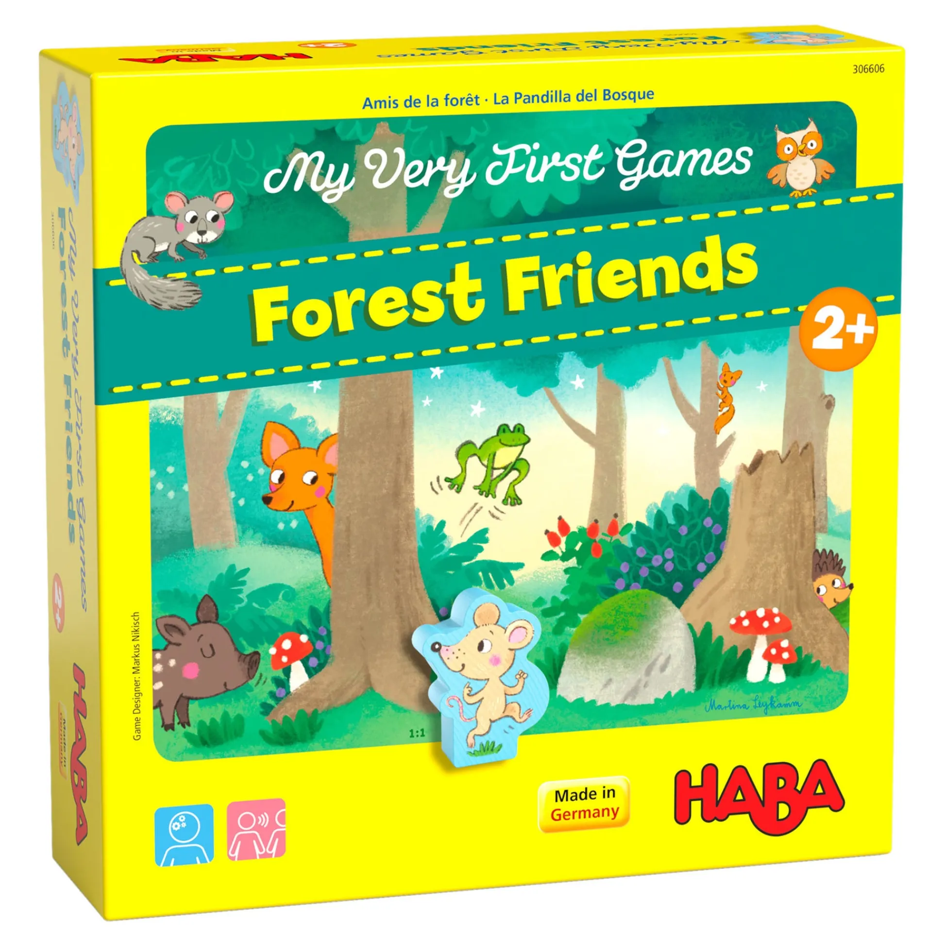 HABA USA HABA My Very First Games - Forest Friends - Interactive Learning Game* Preschool Education Toys & Activities