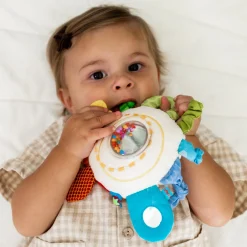 HABA USA HABA Rainbow Teether Cuddly Activity Toy ‚Äì Multicolor* Rattlers & Teethers