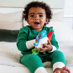 HABA USA HABA Rainbow Teether Cuddly Activity Toy – Multicolor* Rattlers & Teethers