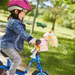 HABA USA HABA Soft Doll's Bike Seat - Flower Meadow Design, Easy Attach* Stuffed Animals & Plush Toys