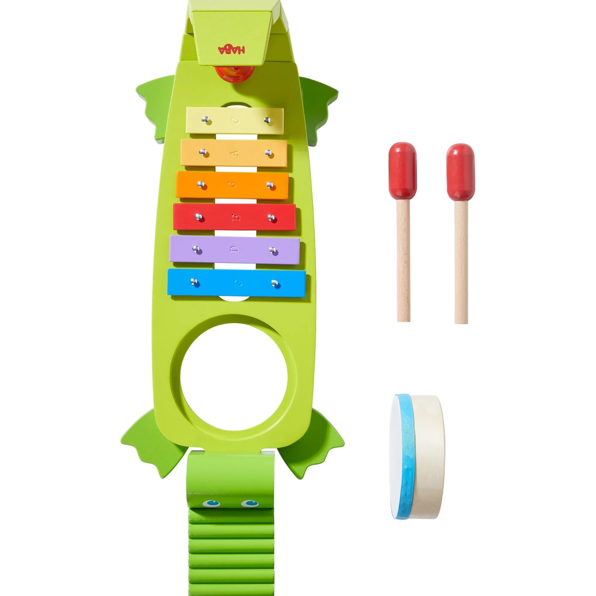 HABA USA HABA Symphony Croc Colorful Wooden Musical Toy Set* Preschool Education Toys & Activities
