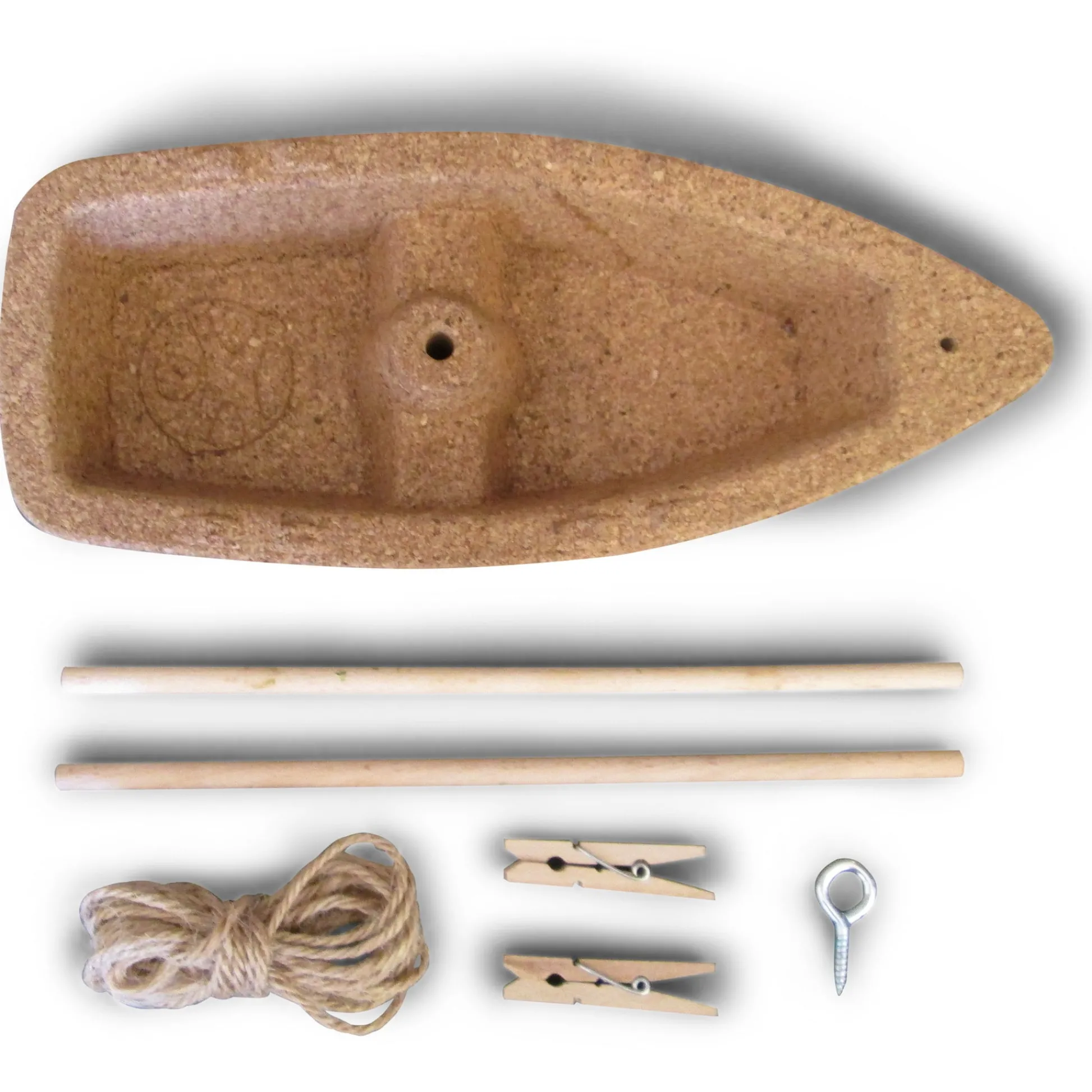 HABA USA HABA Terra Kids Easy-Build Cork Boat DIY Kit - Eco-Friendly Crafting Set* Crafts & Activities