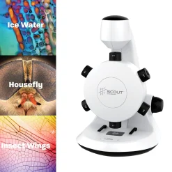 Educators Resource HamiltonBuhl Scout Digital Microscope - STEM Educational Kit with Six Lenses* Science & Discovery