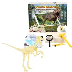 Educators Resource HamiltonBuhl Velociraptor Rex Paleo Hunter Dig Kit - STEAM Education Set* Science Toys