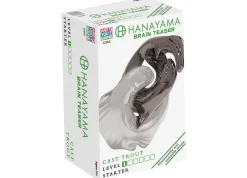 AreYouGame Hanayama Cast Metal Brain Teaser Puzzle - Level 1 Trout* Puzzles