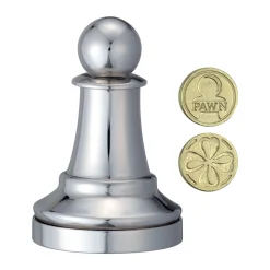 AreYouGame Hanayama Cast Metal Chess Pawn Puzzle - Level 1* Puzzles