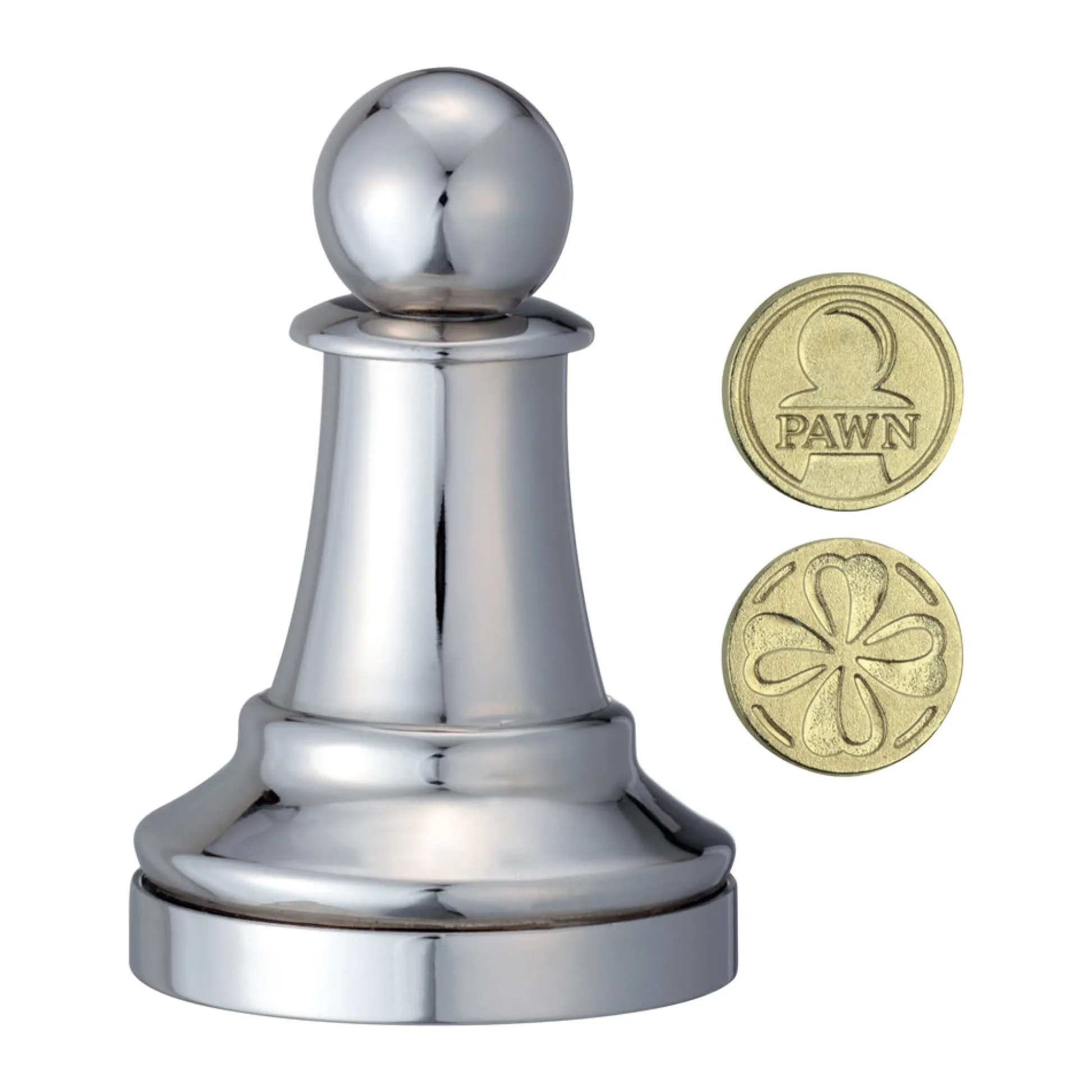 AreYouGame Hanayama Cast Metal Chess Pawn Puzzle - Level 1* Puzzles