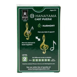 AreYouGame Hanayama Harmony Level 2 Cast Puzzle - Melodic Mind Teaser* Puzzles