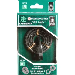 AreYouGame Hanayama Level 5 Cast Metal Puzzle - Labyrinth Challenge* Puzzles