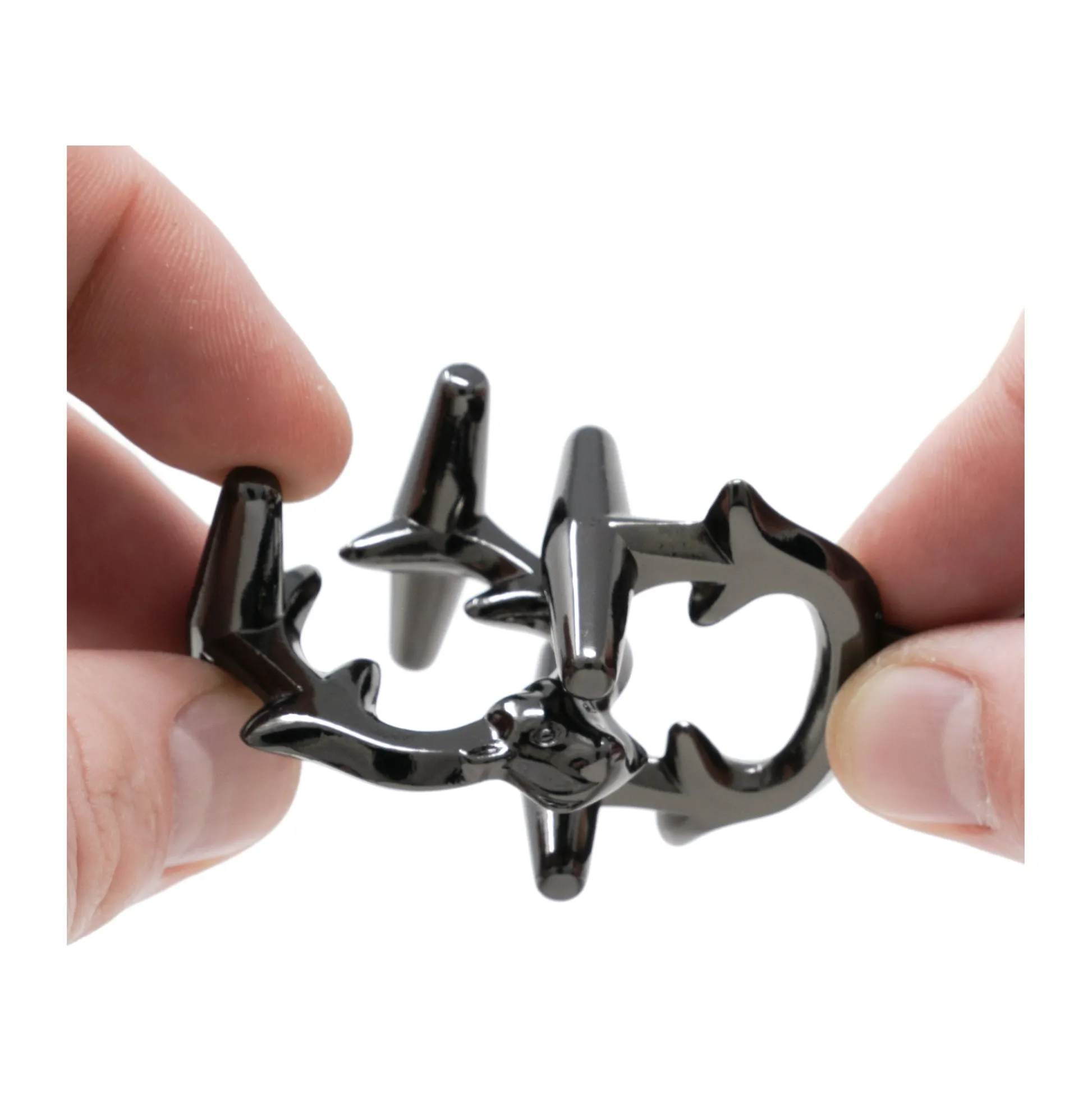 AreYouGame Hanayama Level 5 Cast Metal Brain Teaser Puzzle - Elk* Puzzles