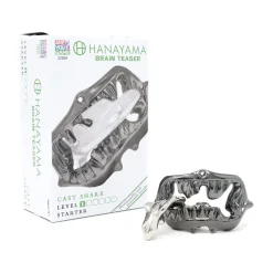 AreYouGame Hanayama Level 1 Cast Metal Shark Puzzle - Brain Teaser* Puzzles