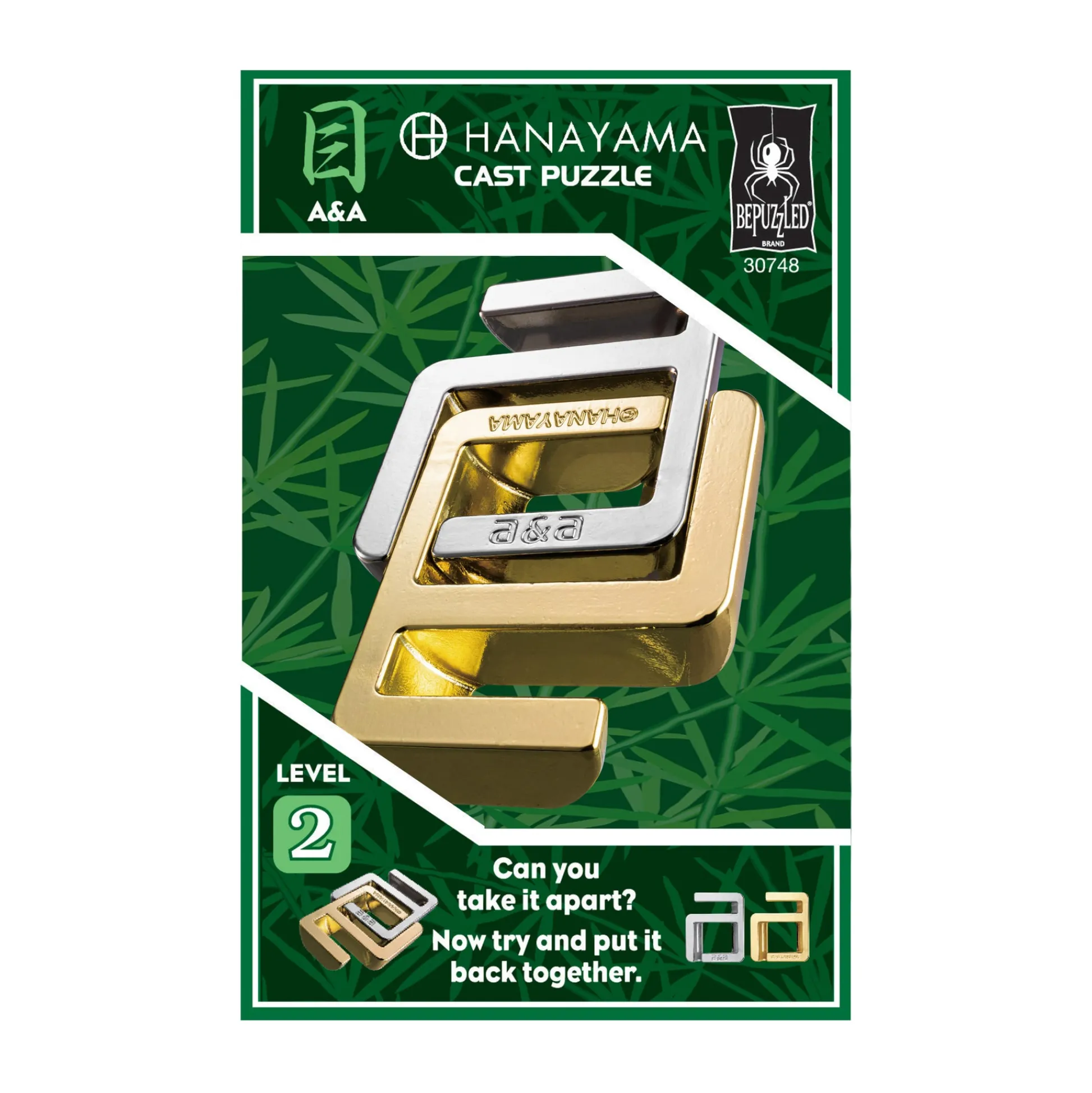 AreYouGame Hanayama Level 2 Cast Puzzle - A&A Challenge* Puzzles