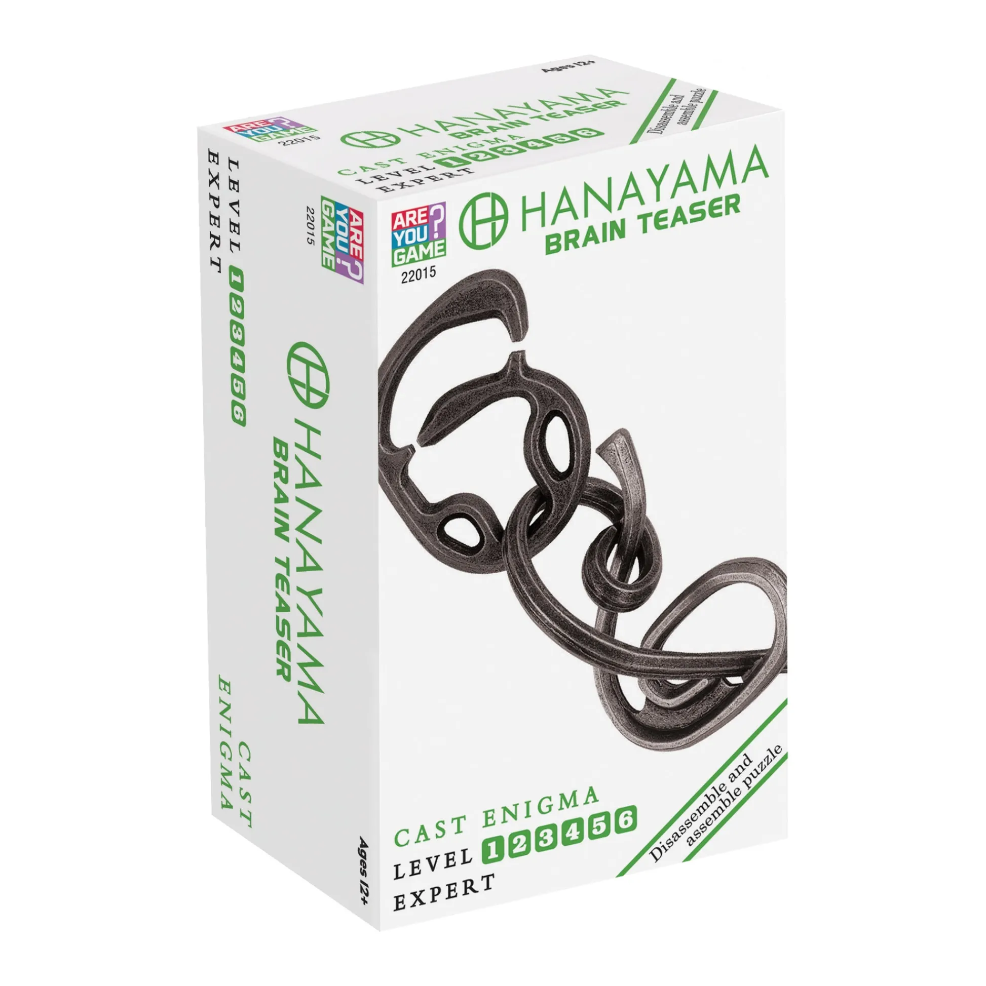 AreYouGame Hanayama Level 6 Cast Puzzle - Enigma Challenge* Puzzles