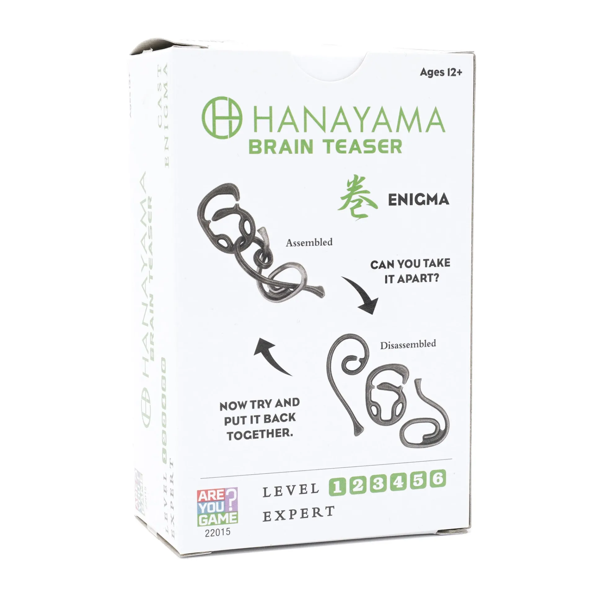 AreYouGame Hanayama Level 6 Cast Puzzle - Enigma Challenge* Puzzles