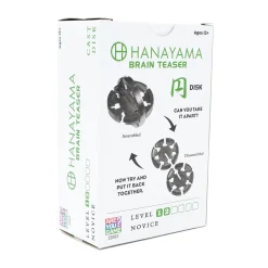 AreYouGame Hanayama Level 2 Cast Puzzle - Disk: Metal Mind Teaser* Puzzles
