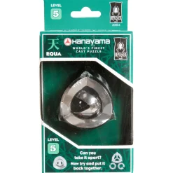 AreYouGame Hanayama Level 5 Cast Puzzle - Equa: Cosmic Twist of Wit* Puzzles