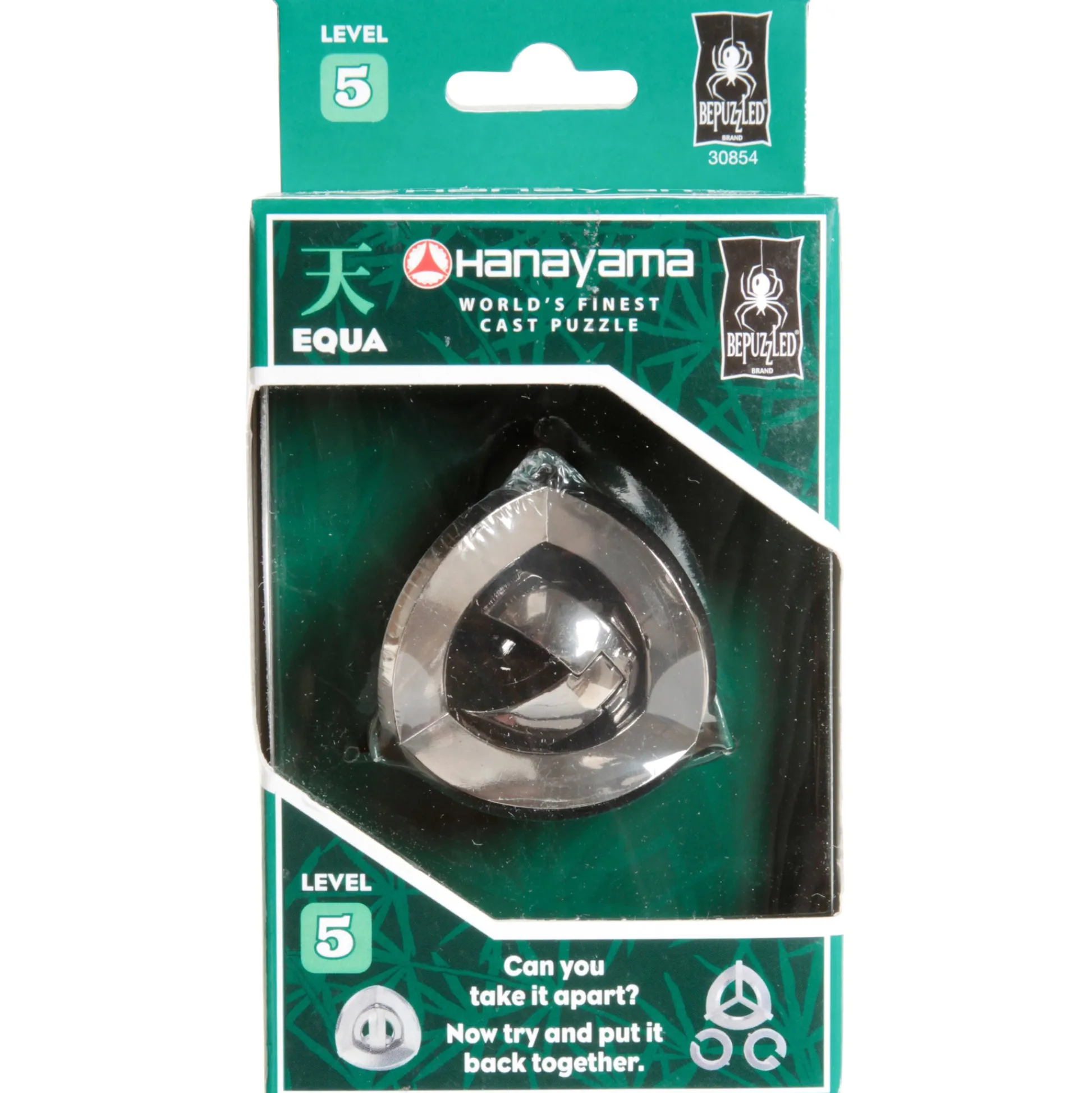 AreYouGame Hanayama Level 5 Cast Puzzle - Equa: Cosmic Twist of Wit* Puzzles