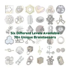 AreYouGame Hanayama Level 4 Cast Puzzle - Planet: Stellar Brain Teaser* Puzzles