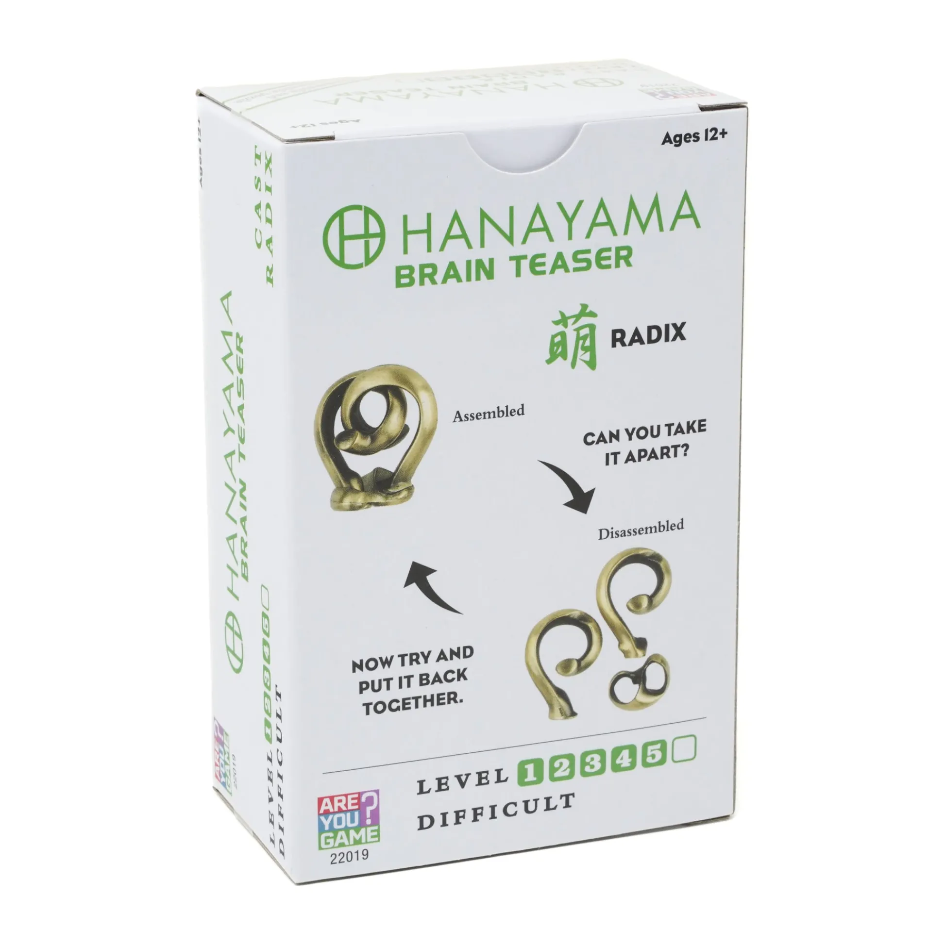 AreYouGame Hanayama Level 5 Cast Puzzle - Enchanting Radix* Puzzles