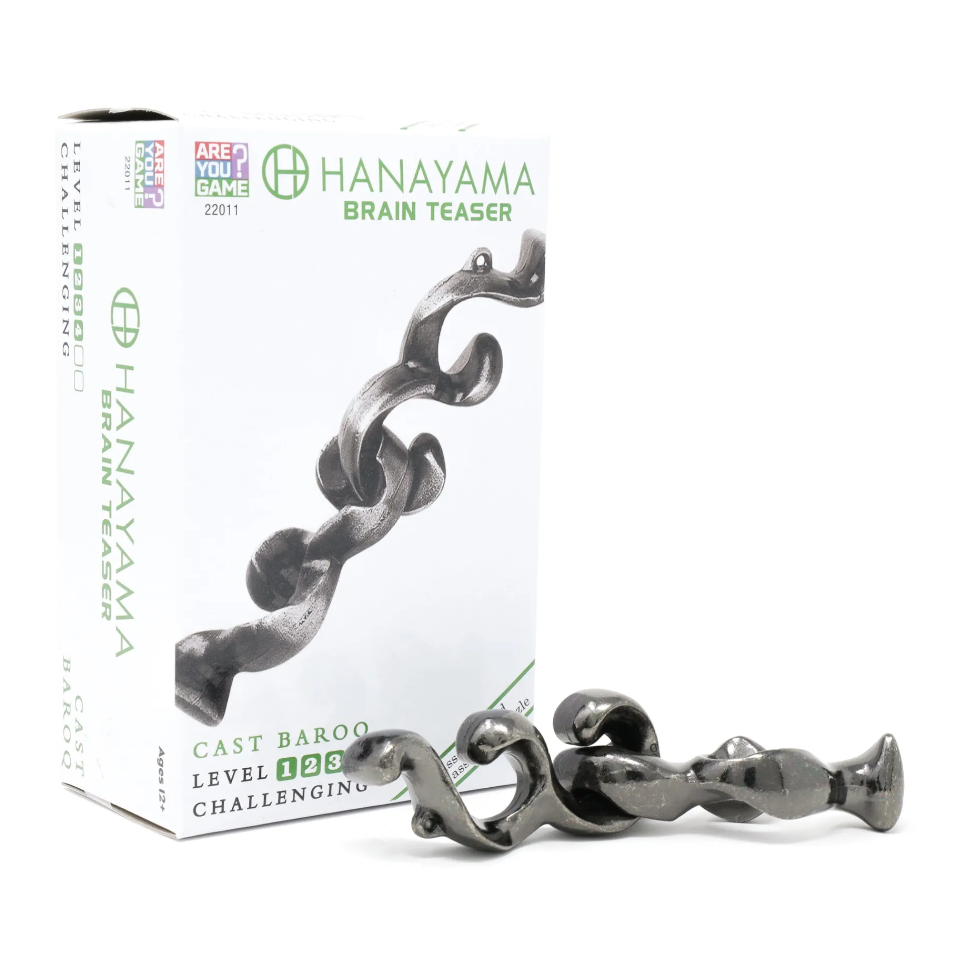 AreYouGame Hanayama Level 4 Cast Puzzle - Baroq: Musical Mind Teaser* Puzzles