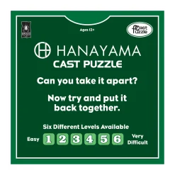 AreYouGame Hanayama Level 4 Cast Puzzle - Twist and Solve Valve Challenge* Puzzles