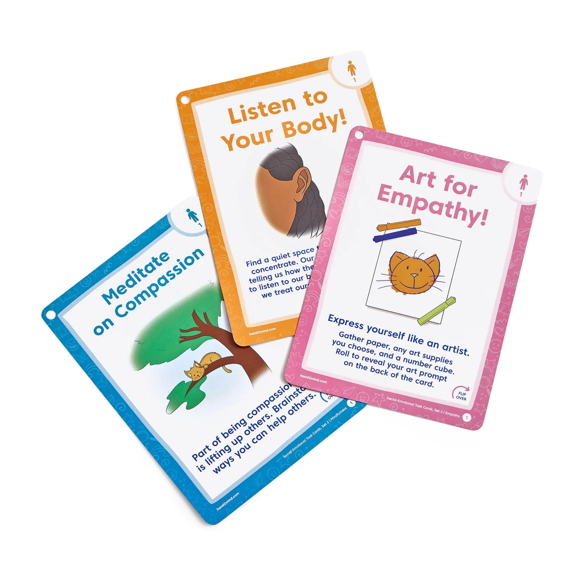 Educators Resource Hand2Mind Emotional Intelligence Task Cards - Social-Emotional Skills - Ages 8+* Social & Emotional Skills