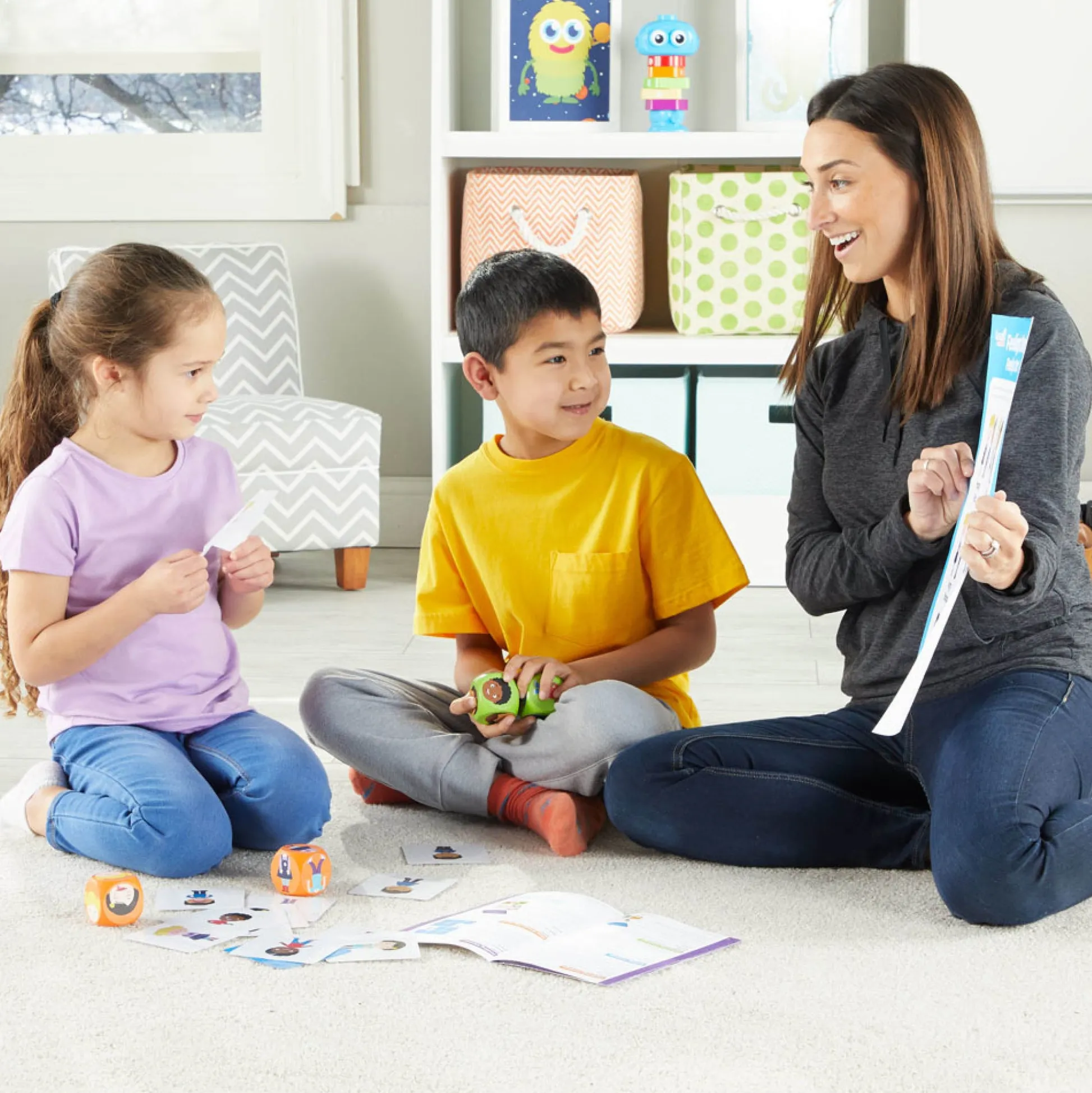 Educators Resource Hand2Mind Learn About Feelings Activity Set - Emotion Exploration for Kids* Preschool Education Toys & Activities|Social & Emotional Skills