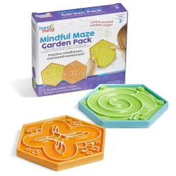Educators Resource Hand2Mind Mindful Maze Garden Pack - Nature-Themed Breathing Helper* Social & Emotional Skills|Preschool Education Toys & Activities