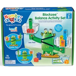 Educators Resource Hand2Mind Numberblocks Blockzilla Balance Activity Set - Educational Math Toy* Preschool Education Toys & Activities