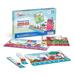 Educators Resource Hand2Mind Numberblocks Math Puzzle 3-Pack - Counting, Addition, Sequencing* Puzzles|Preschool Education Toys & Activities