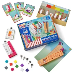 Educators Resource Hand2Mind Numberblocks MathLink Cubes 11-20 Activity Set - Educational Math Toy* Preschool Education Toys & Activities