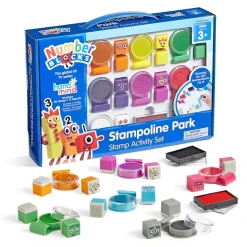 Educators Resource Hand2Mind Numberblocks Stampoline Park - Educational Stamp Set* Preschool Education Toys & Activities