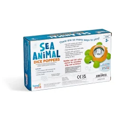 Educators Resource Hand2Mind Sea Animal Dice Poppers, Turtle & Starfish - Educational Counting Toy* Preschool Education Toys & Activities