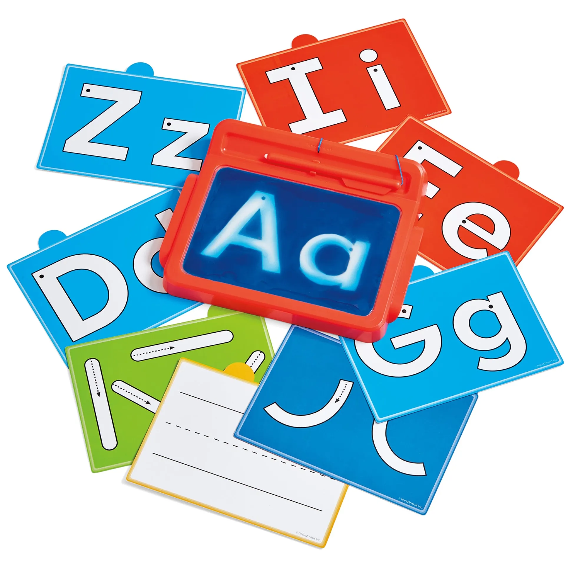 Educators Resource Hand2Mind Sensory Letter Tracing Pad - Gel Filled Learning Tool* Preschool Education Toys & Activities