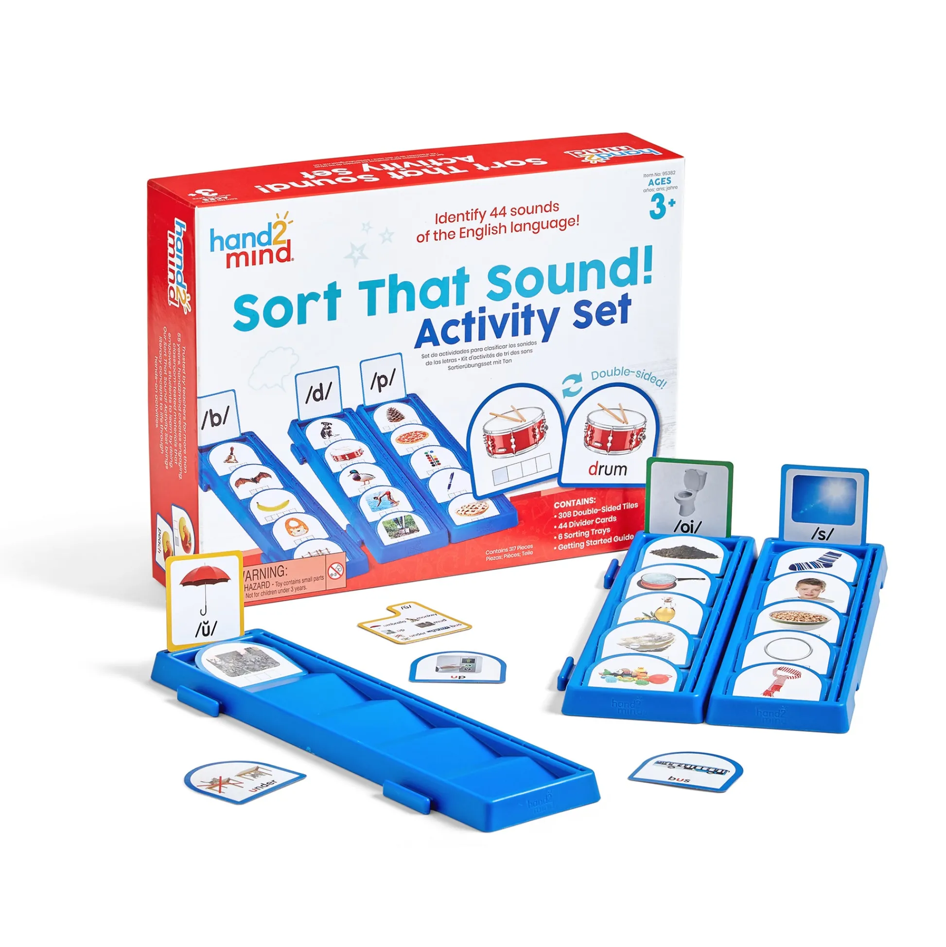 Educators Resource Hand2Mind Sort That Sound! Phonemic Awareness Activity Set* Preschool Education Toys & Activities