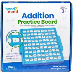 Educators Resource Hand2Mind Spin & Solve Interactive Math Facts Board - Addition Fun* Math Toys|Math, Counting & Time