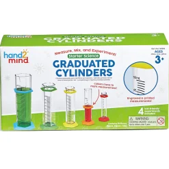 Educators Resource Hand2Mind Starter Science Graduated Cylinders Set for Kids* Science & Discovery