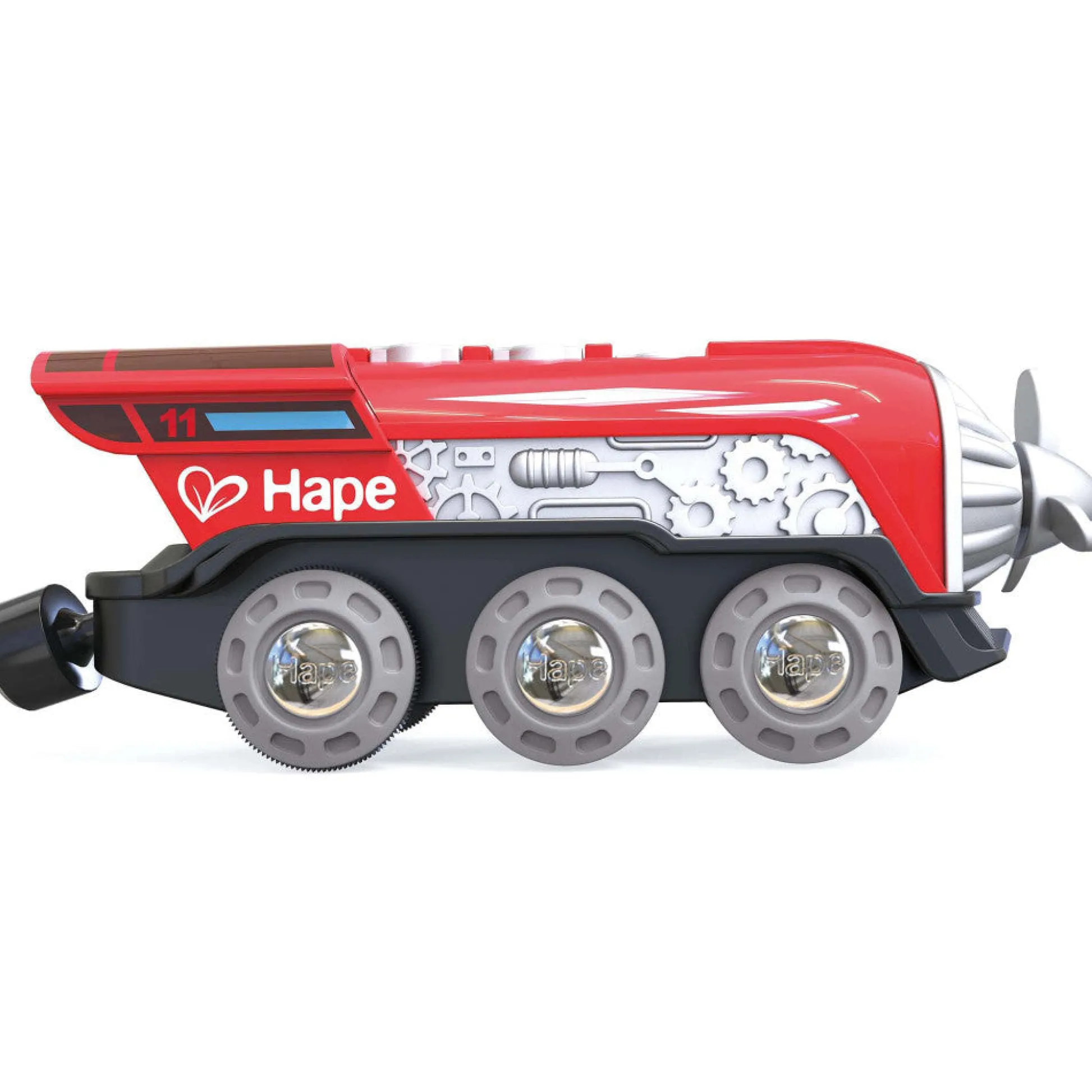 Flat River Group Hape - Light & Sound Propeller Engine - Adventure Series* Trains & Train Tables